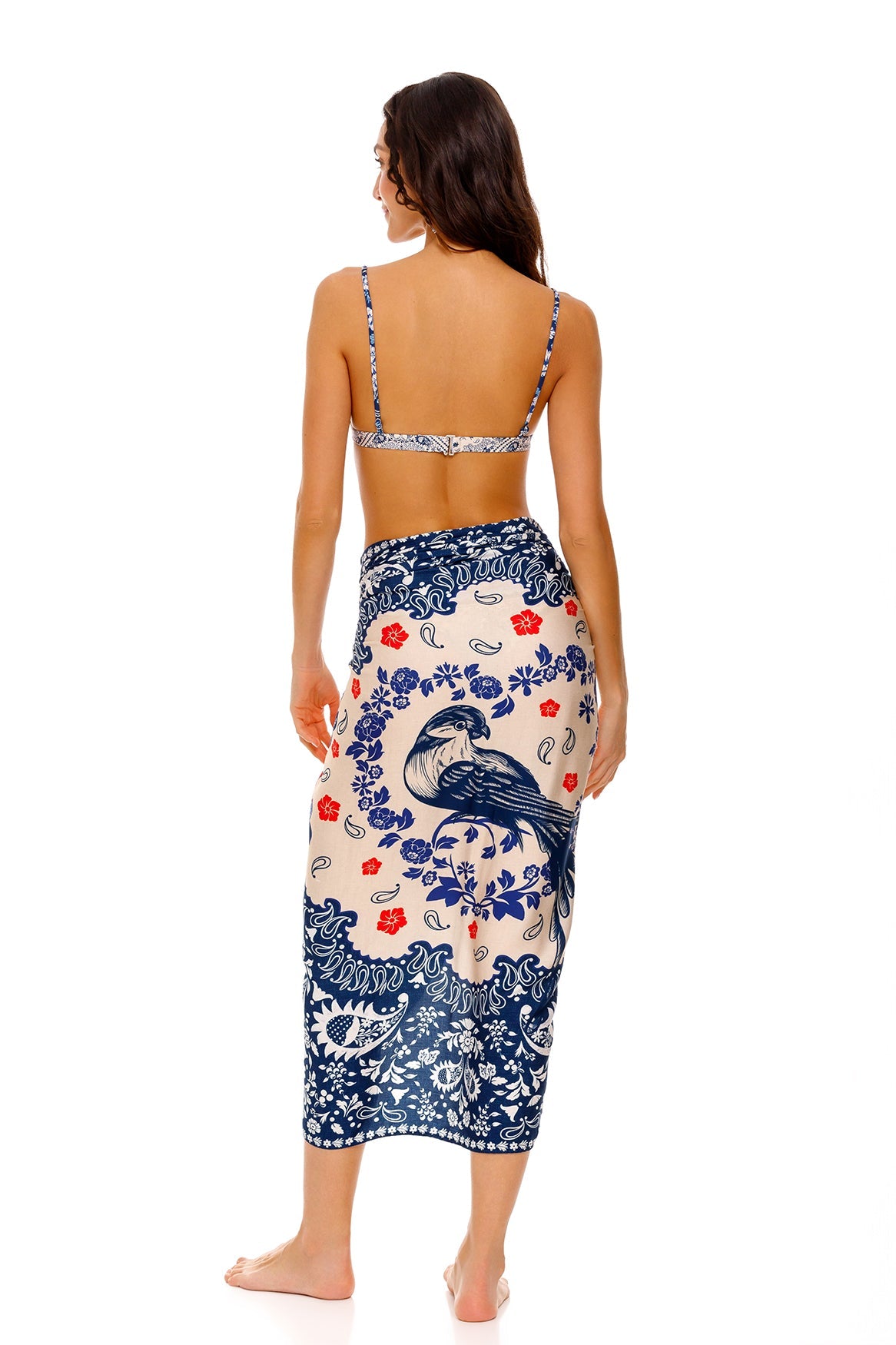 Marine Pareo Cover Up