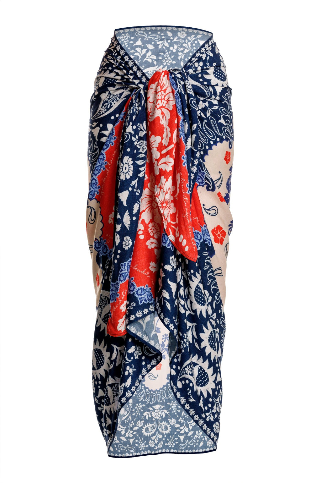 Marine Pareo Cover Up