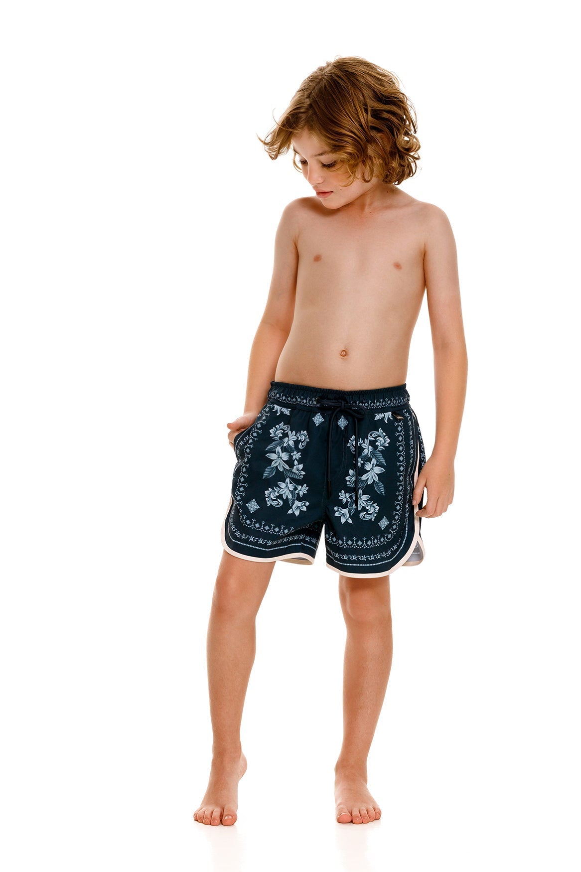 Tiago Kids' Swim Trunks