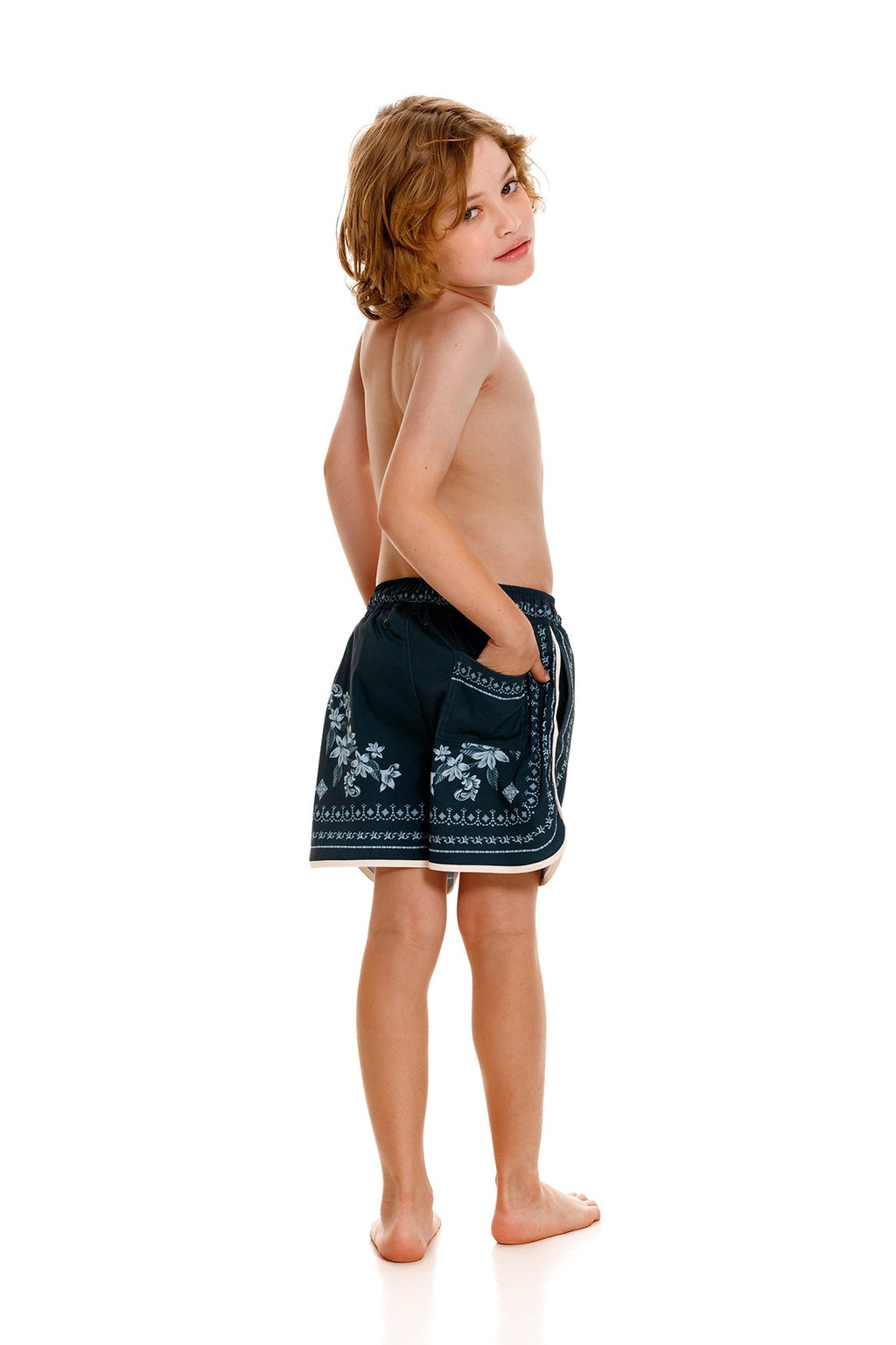 Tiago Kids' Swim Trunks