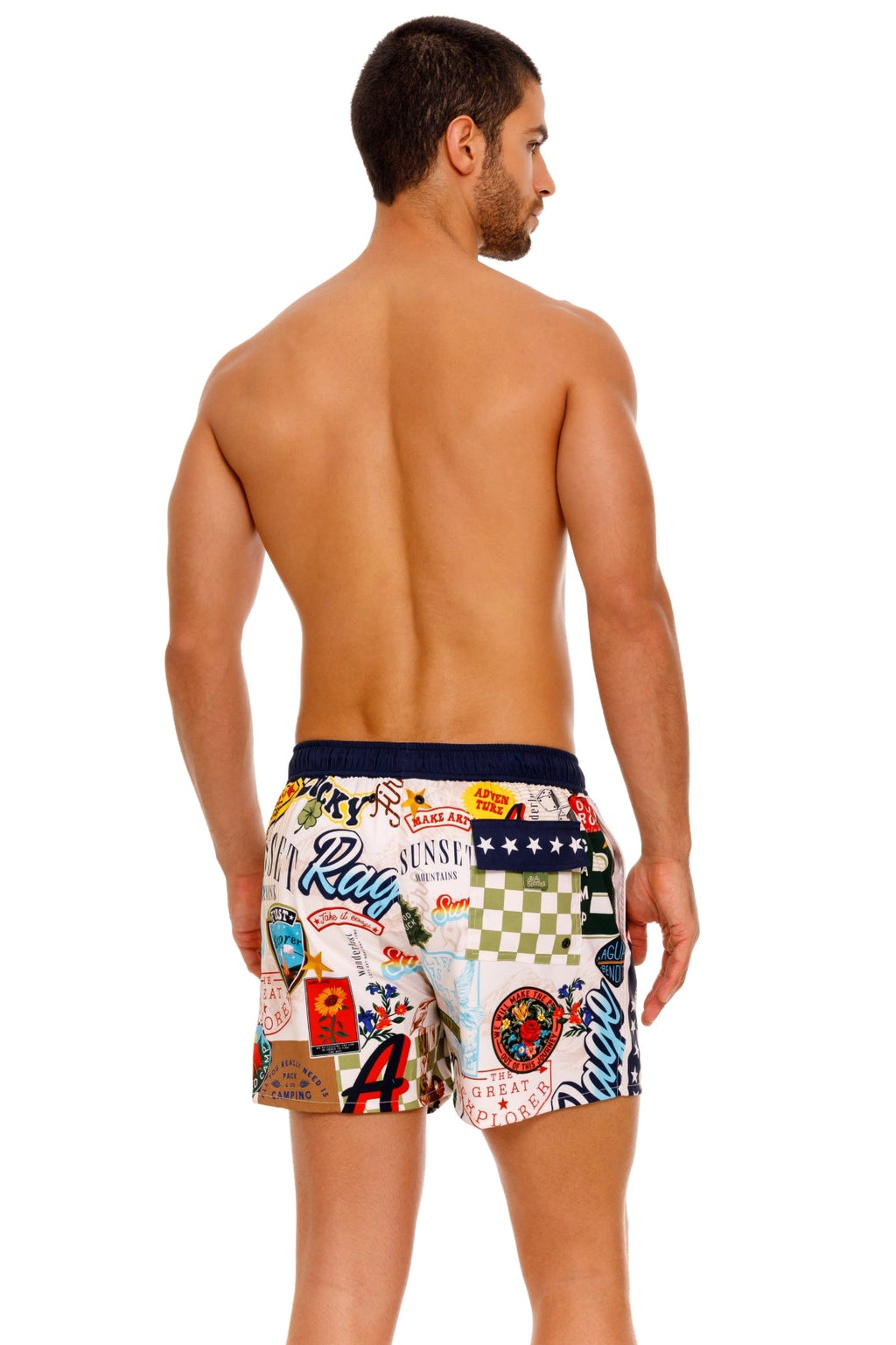 Cassius Men's Swim Trunks
