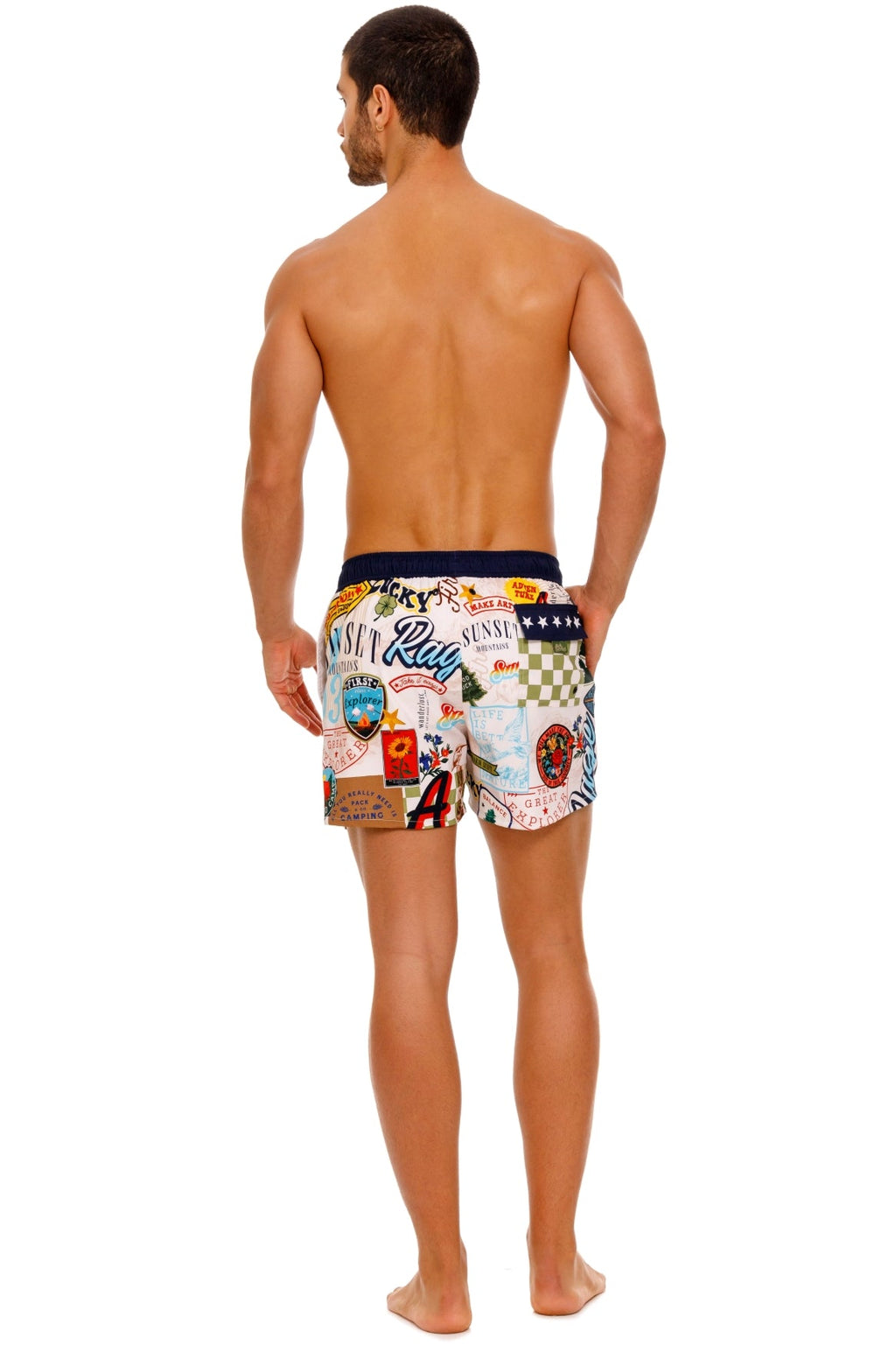 Cassius Men's Swim Trunks