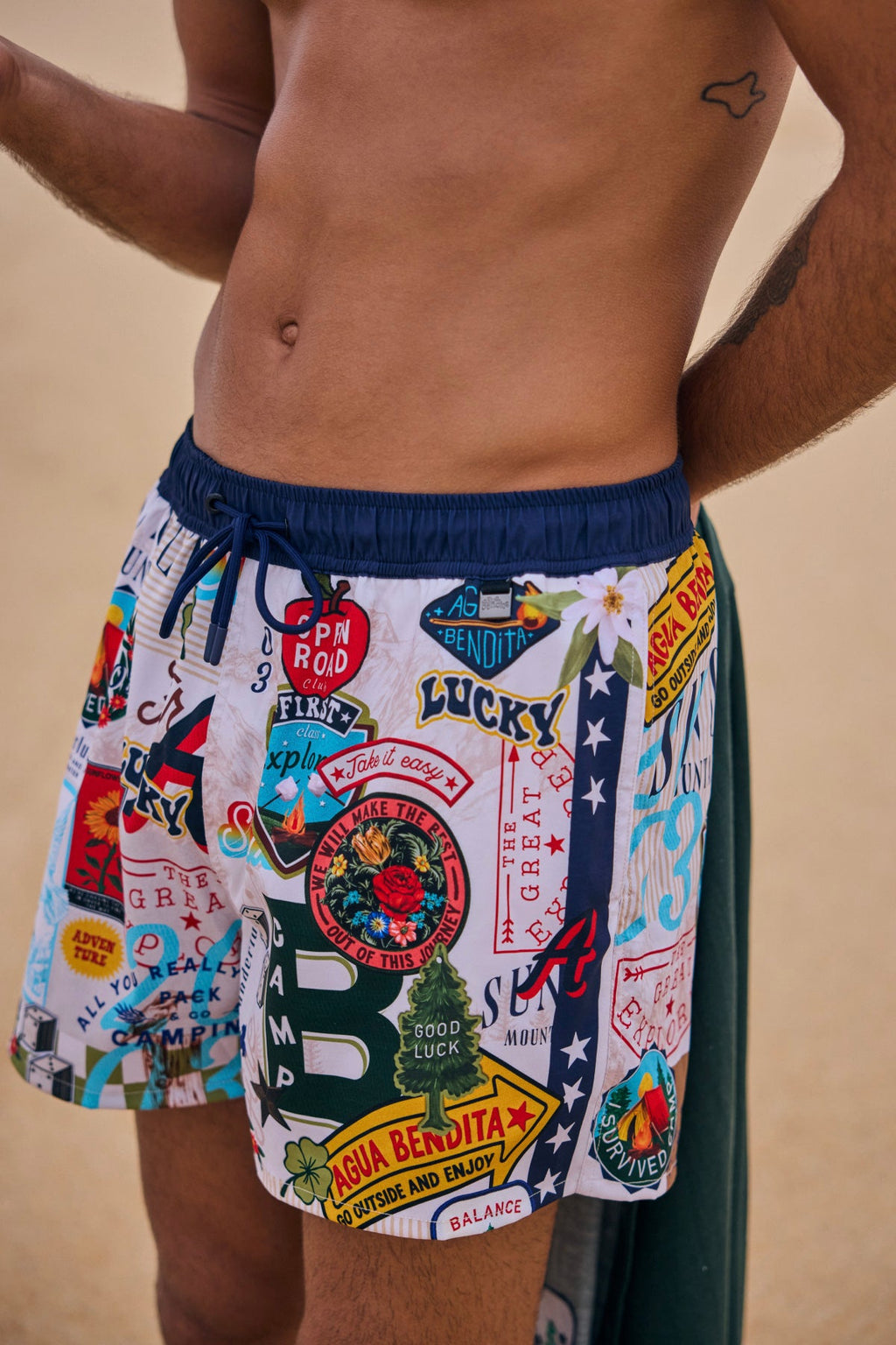 Cassius Men's Swim Trunks