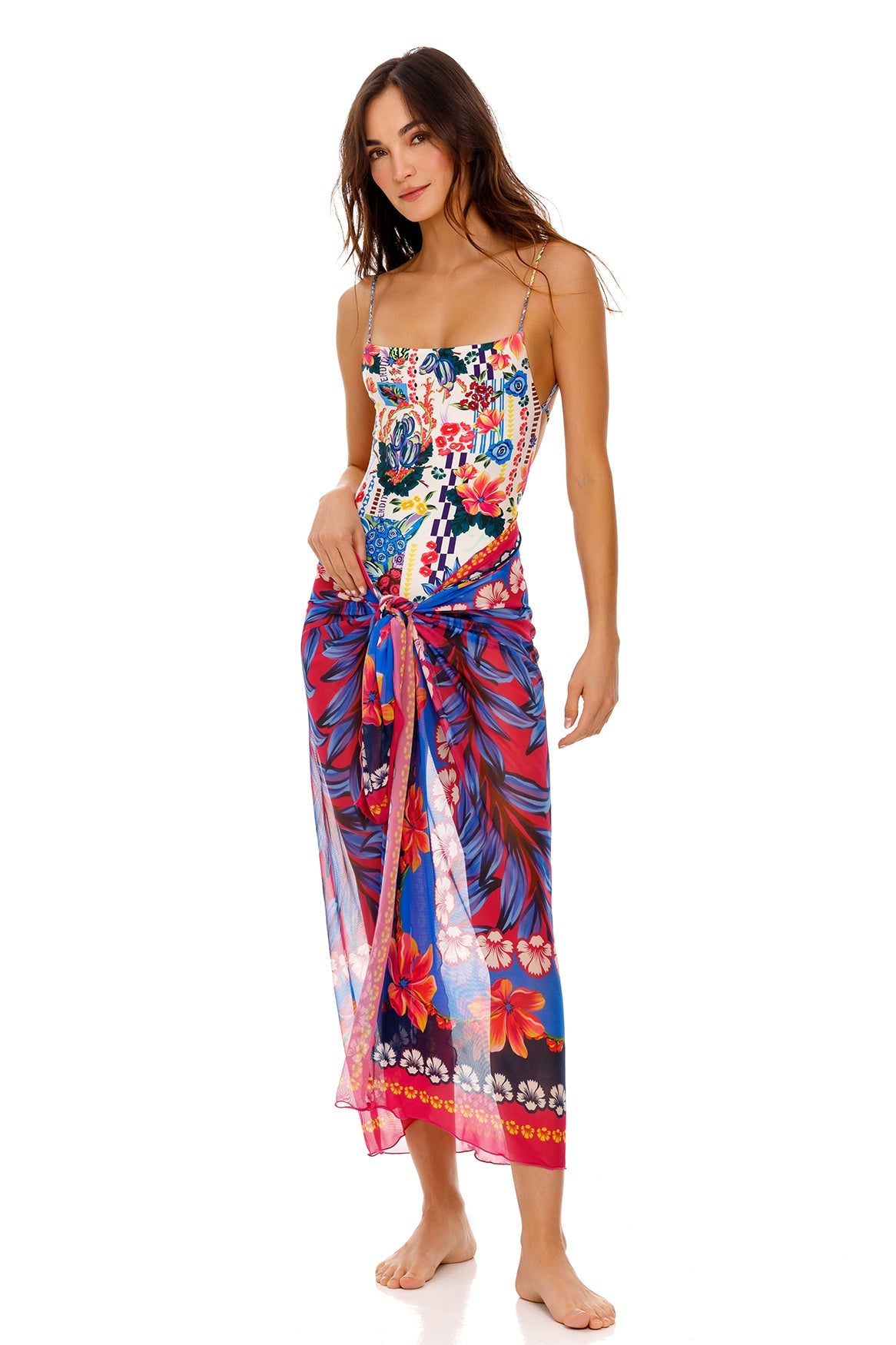 Marine Pareo Cover Up