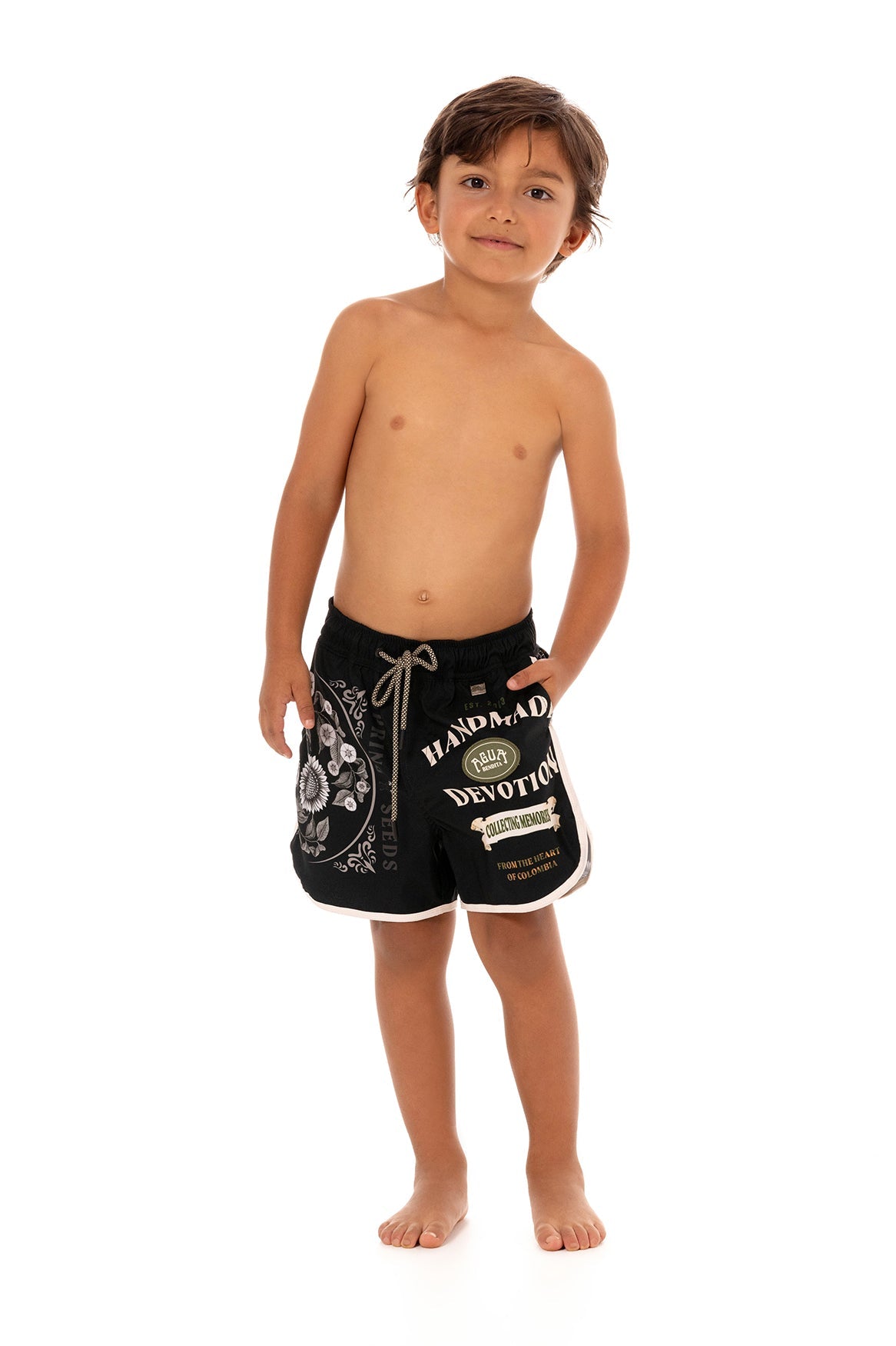 Tiago Kids' Swim Trunks