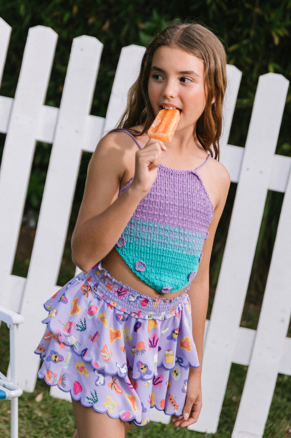 Hanna Kids' Crop Top