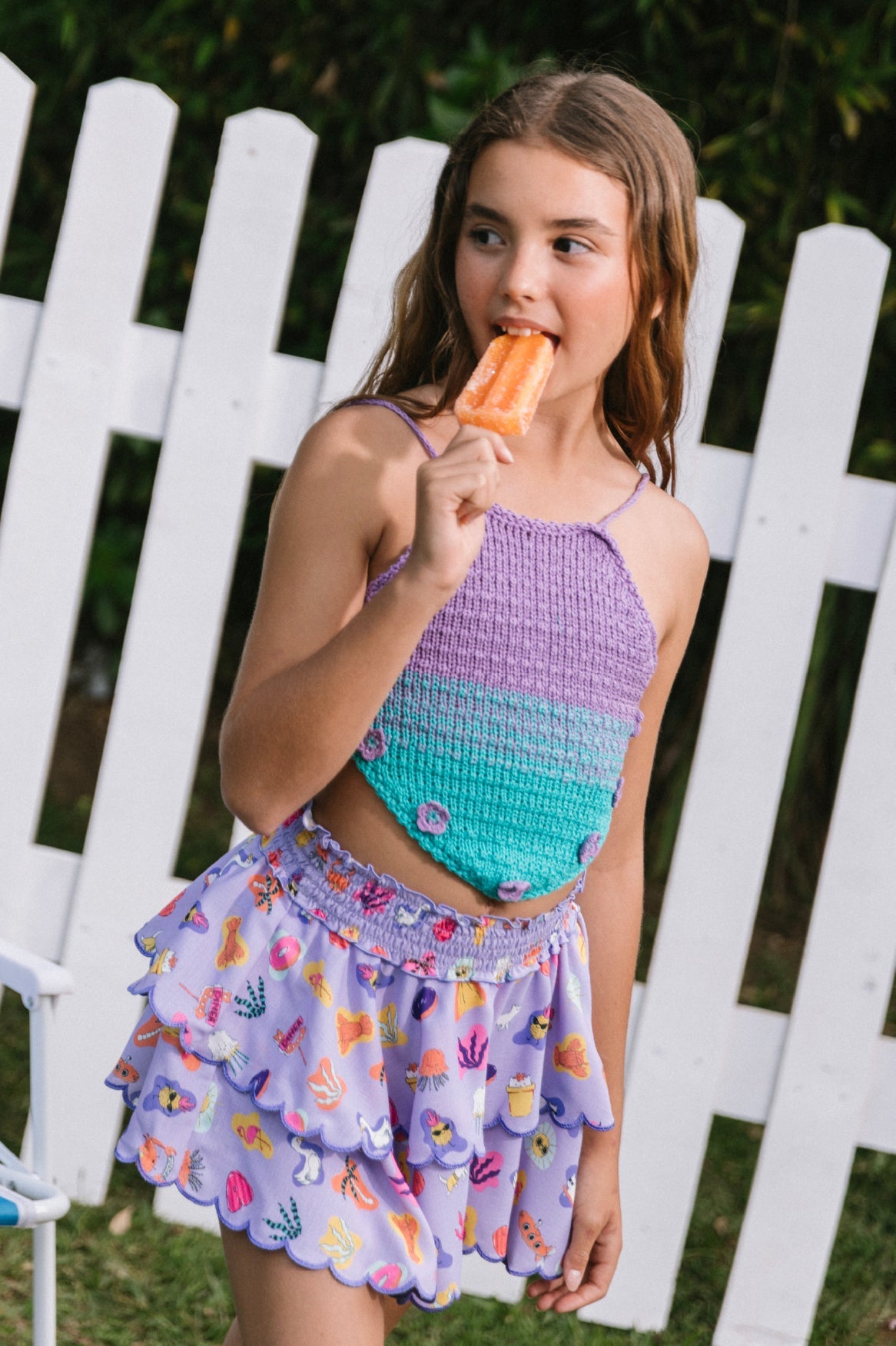 Hanna Kids' Crop Top