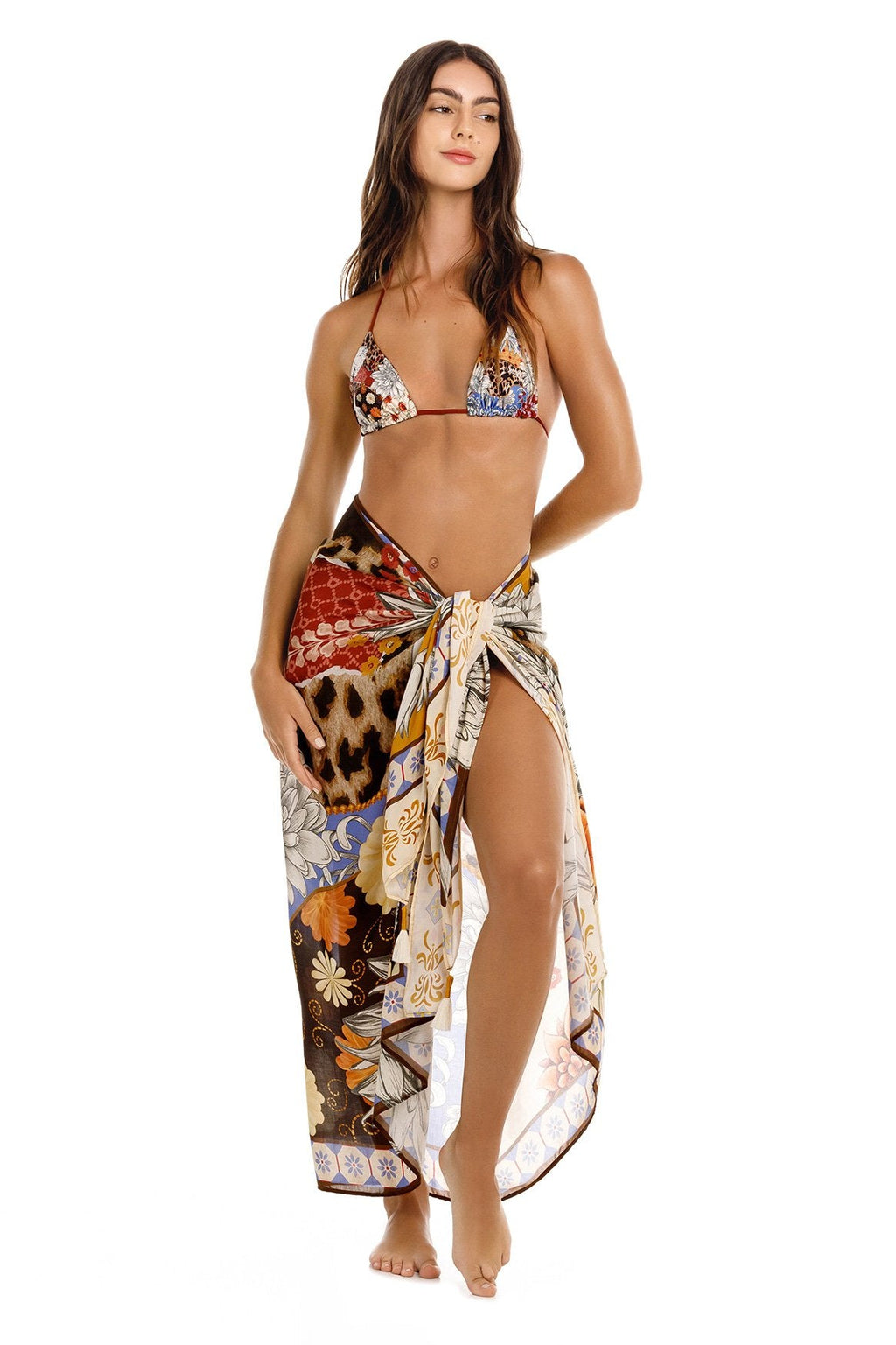 Marine Pareo Cover-up