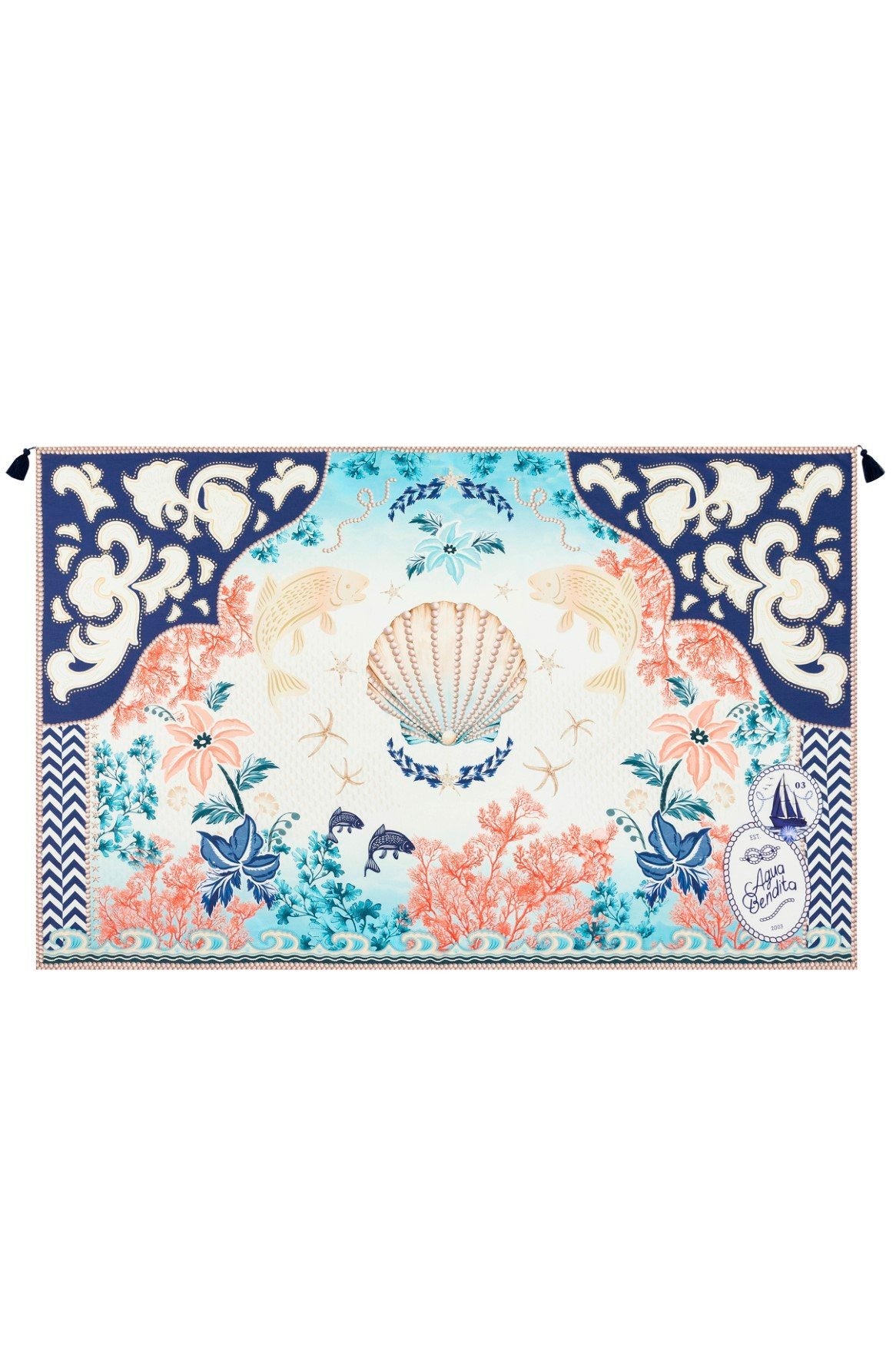 Marine Pareo Cover Up