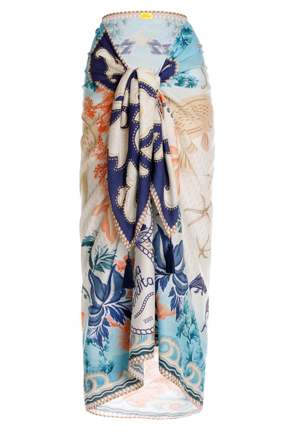 Marine Pareo Cover Up