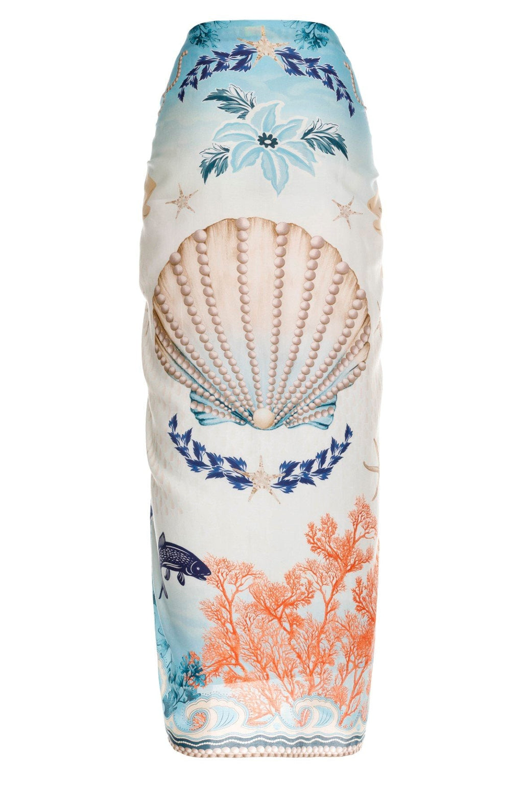 Marine Pareo Cover Up