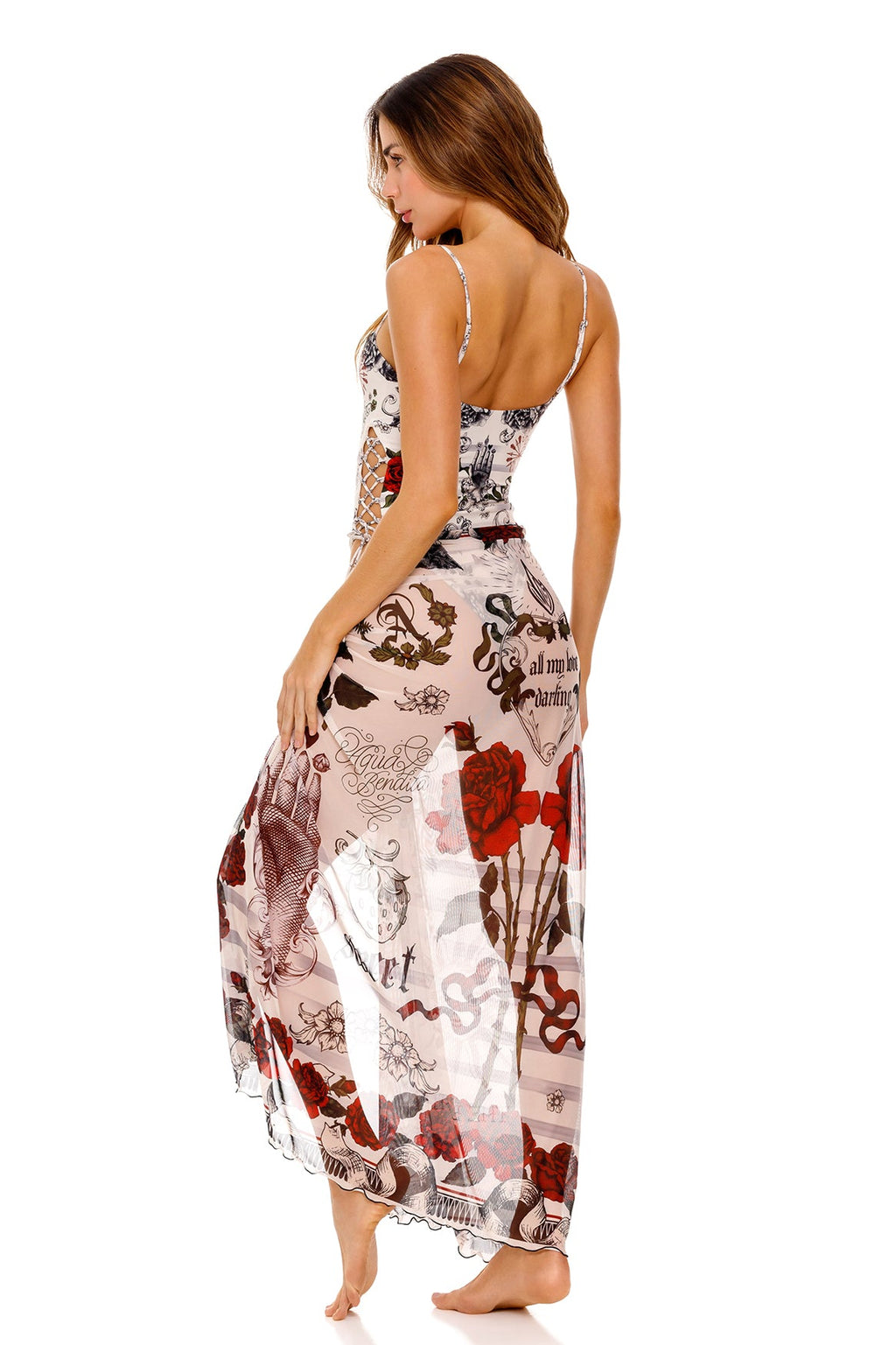 Marine Pareo Cover Up