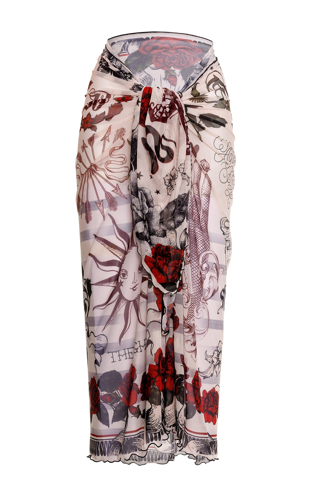 Marine Pareo Cover Up